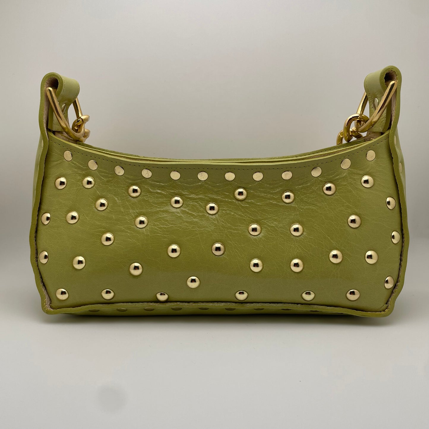 The Margaret in Chartreuse Green with Domes