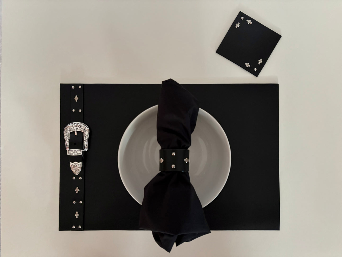 Western Buckle Placemat Set