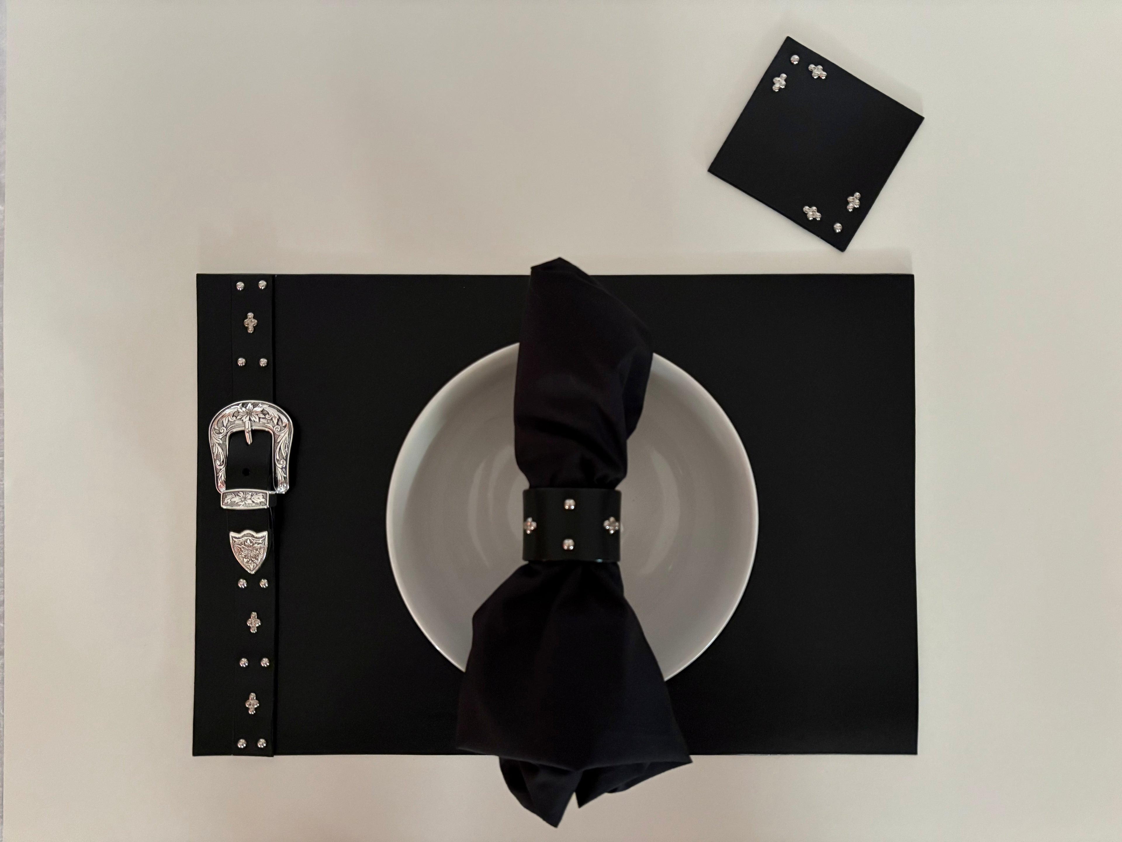 Western Buckle Placemat Set