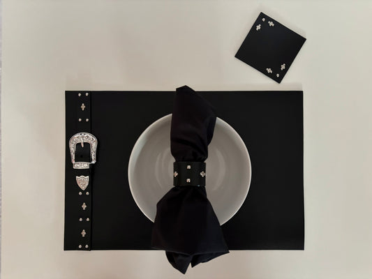Western Buckle Placemat Set